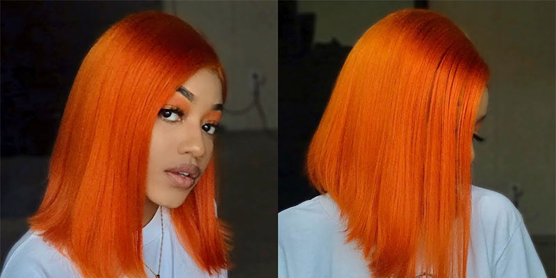 orange hair