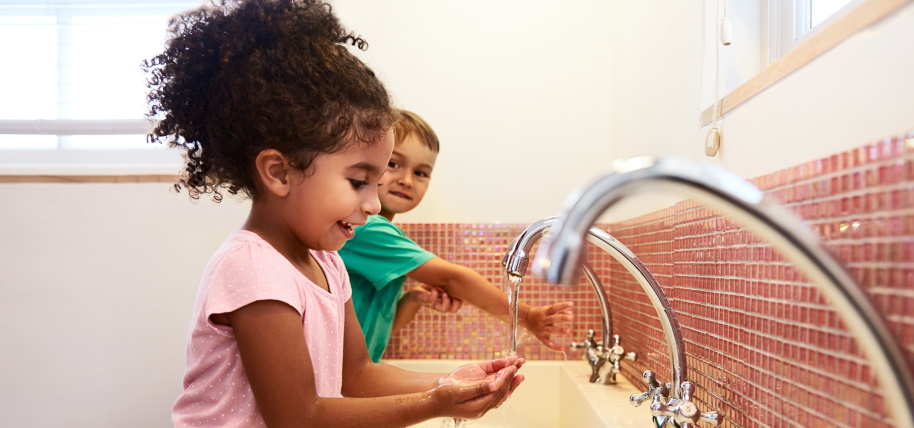 proper handwashing