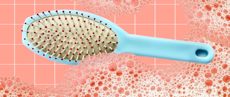 cleaning your hairbrush